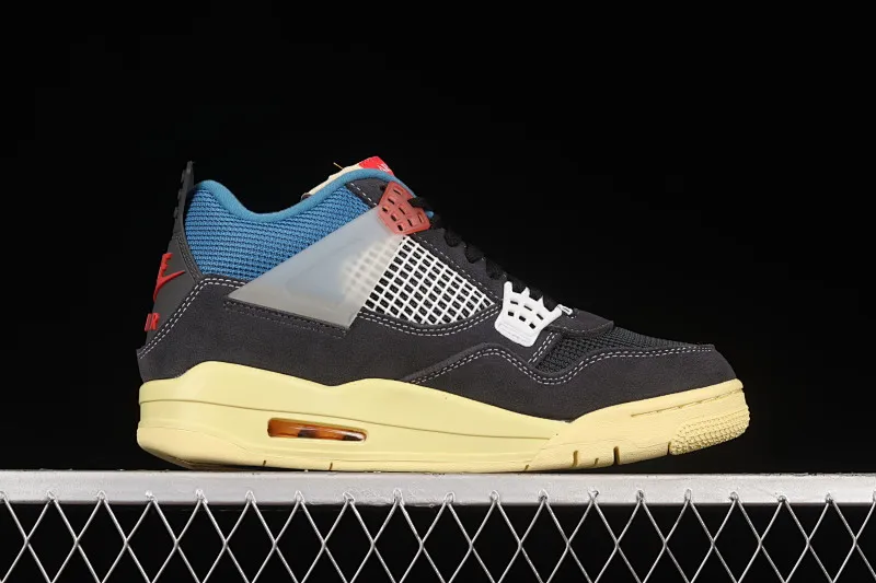All categories Air Jordan Jordan series basketball shoes Air Jordan 4 foreign trade version Union La x Air Jordan 4 Retro AJ4 Joe 4 joint model basketball shoes DC9533-001